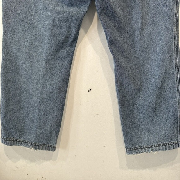 Duluth Trading Flex Ballroom Denim Jeans Men's 40x28 Relaxed Fit Light Wash - Picture 11 of 13